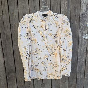 J.crew Floral Print Women's Top